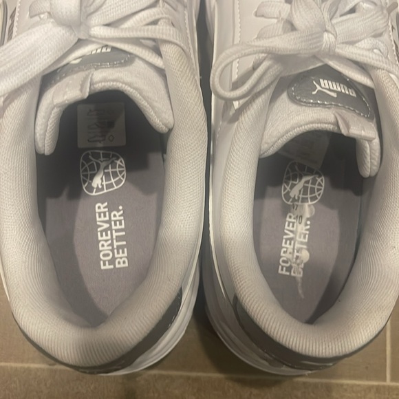 PUMA Smash Platform v3 Pop Up - White W - 392504-02 Sz 10 - Picture 4 of 6